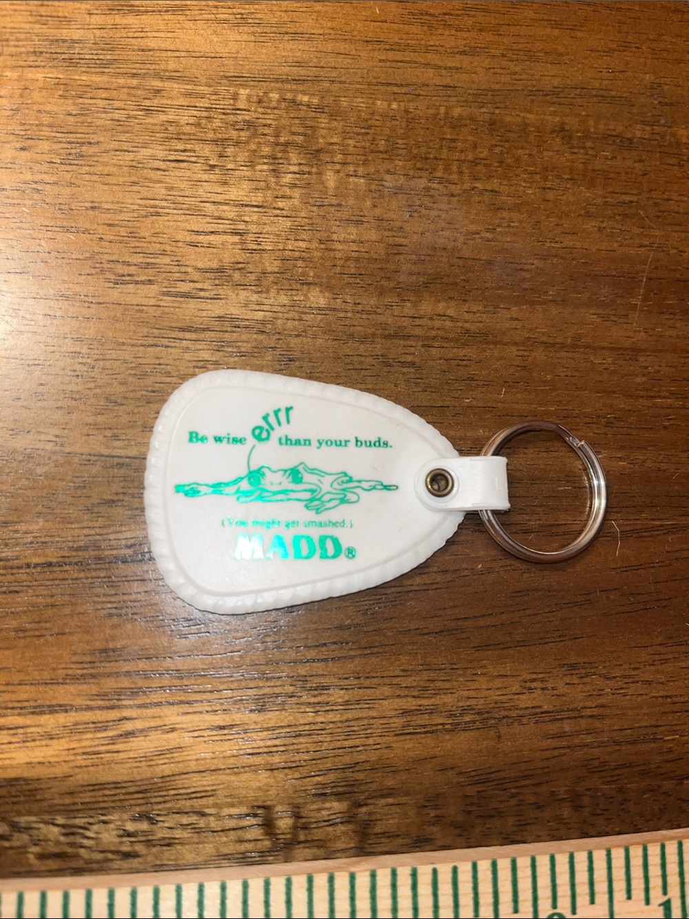 Vintage MADD key chain nice